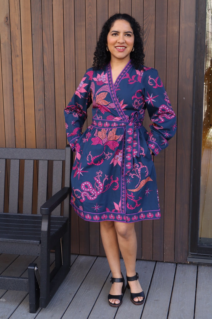 Cara Midnight Mosaic Dress