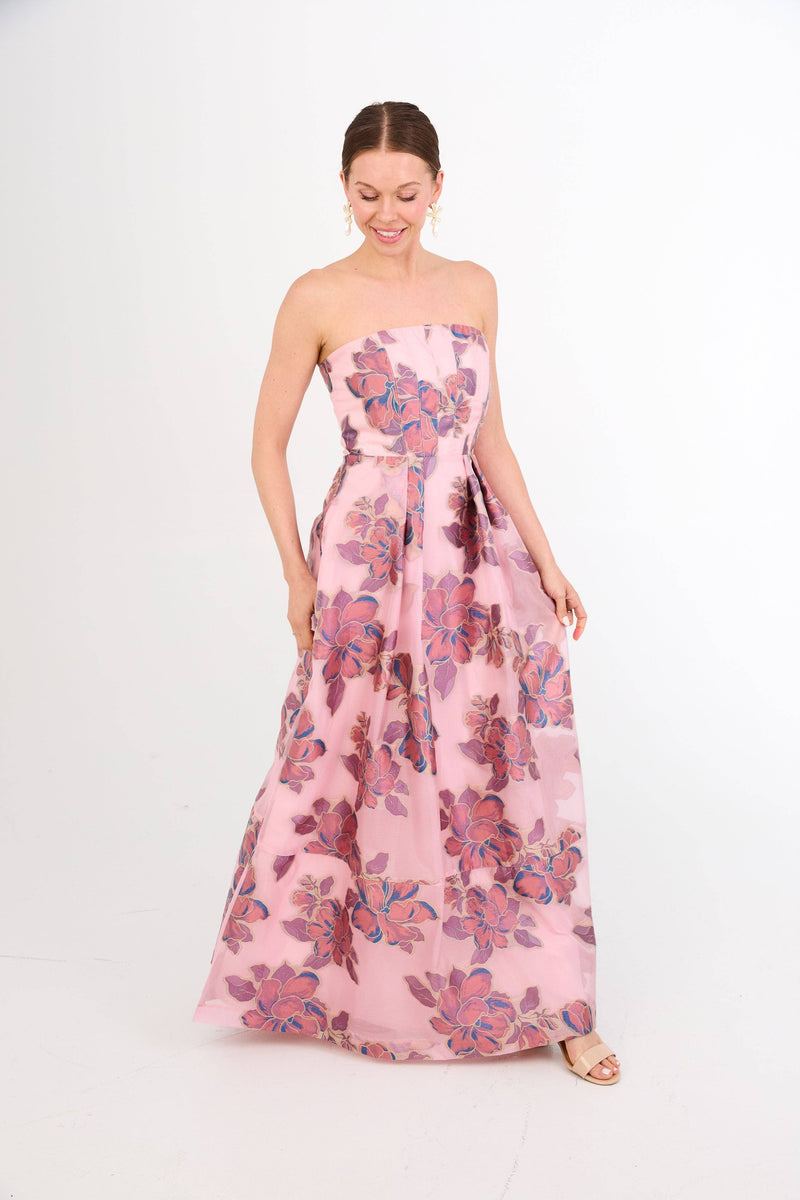 Catherine Gown in Pink Peony