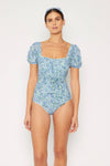 Daisy Chain Bathing Suit | Blue