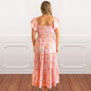 Sunset Toile Smocked Dress