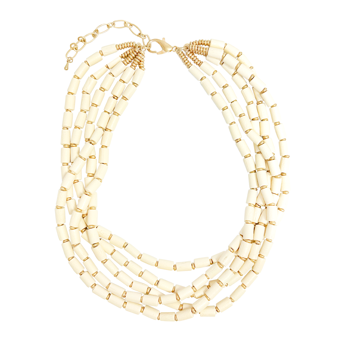 White Madelyn Necklace