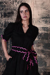 Black & Pink Athena Dress