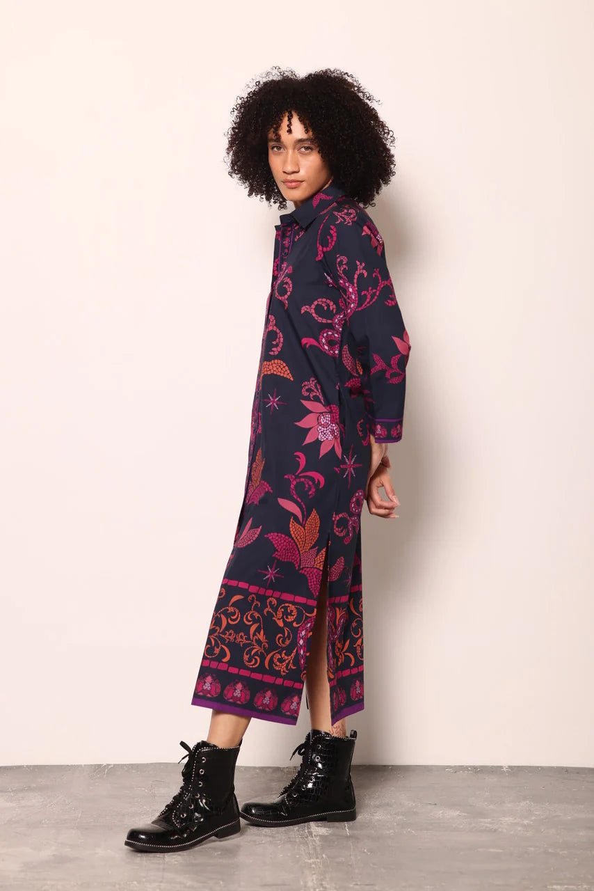 Eliza Midnight Mosaic Dress