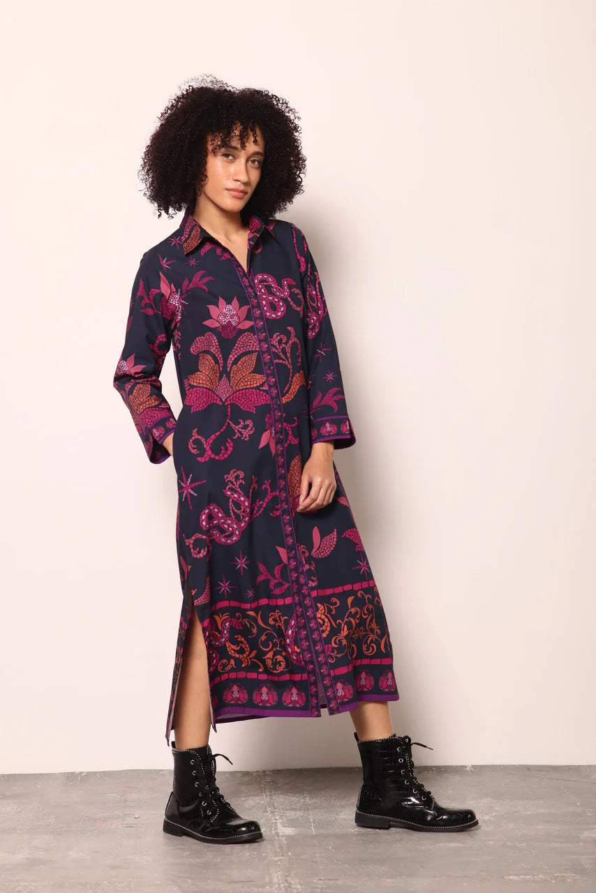 Eliza Midnight Mosaic Dress