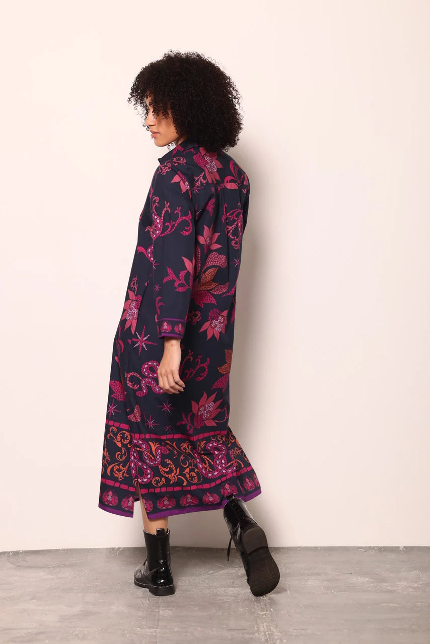 Eliza Midnight Mosaic Dress