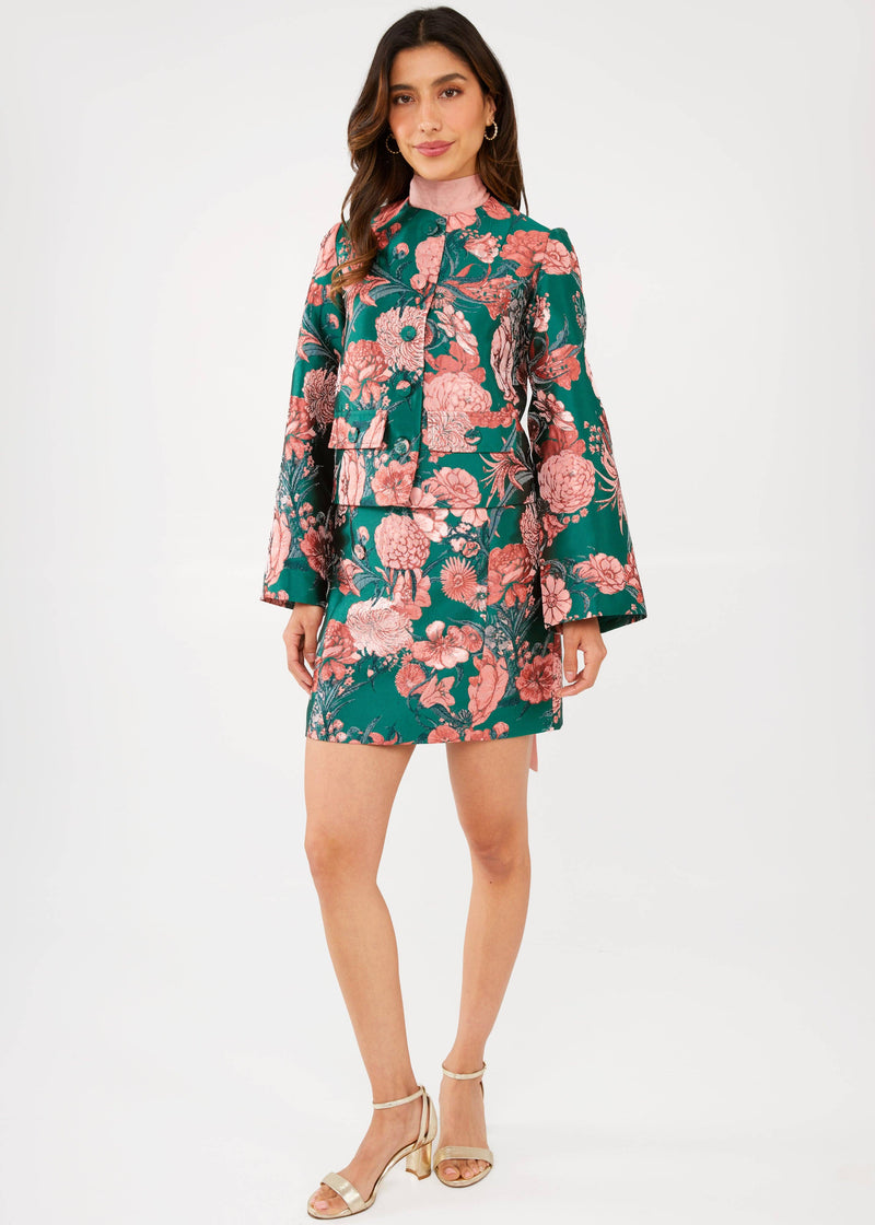 Kennedy Jacket Forest Mum Jacquard