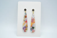 Colorful Tortoiseshell Earrings