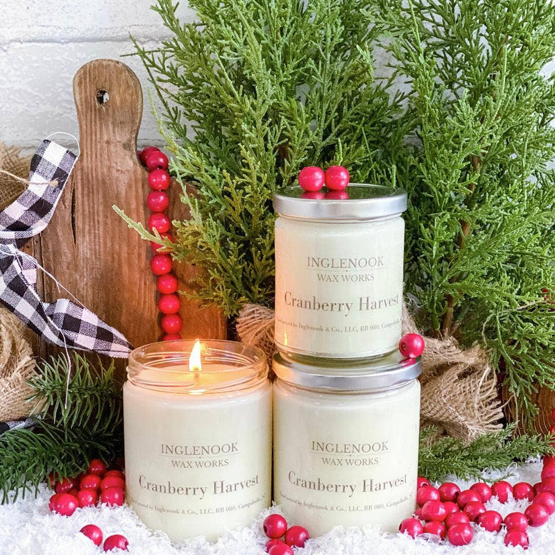 Cranberry Harvest Soy Candle