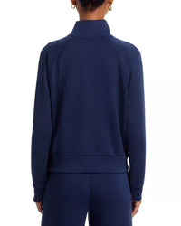 Navy Quarter Zip Sweatshirt