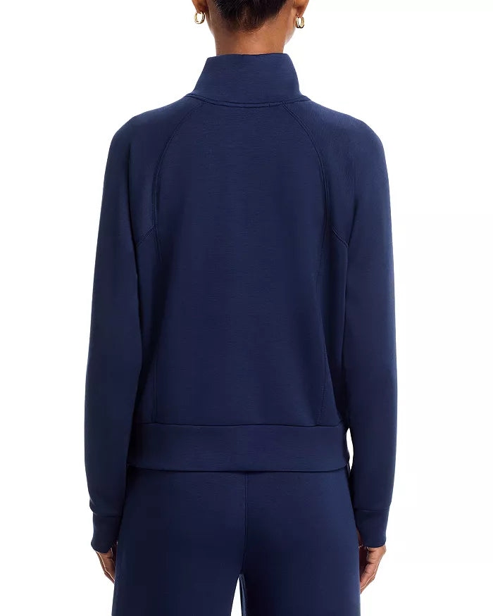 Navy Quarter Zip Sweatshirt