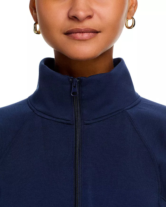 Navy Quarter Zip Sweatshirt