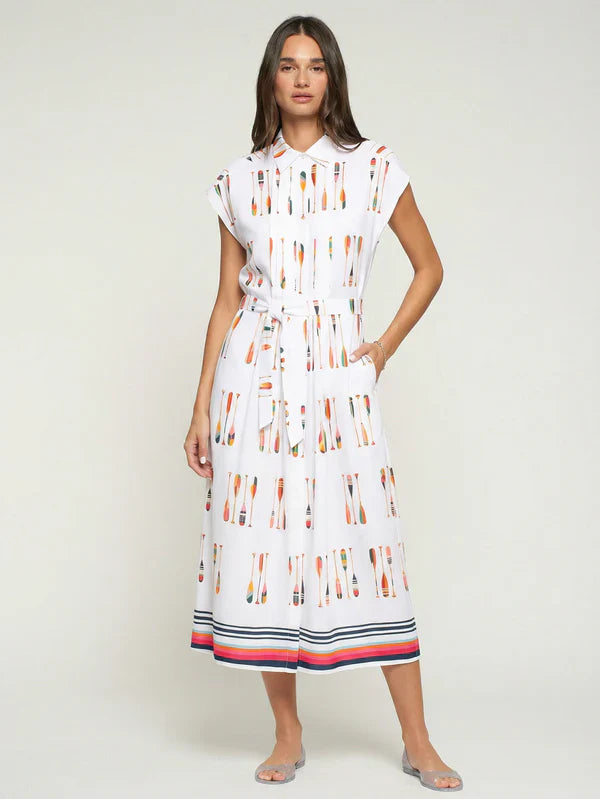 Remos Paddle Print Dress
