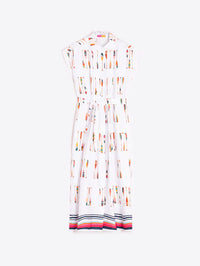 Remos Paddle Print Dress