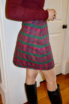 Stevie Skirt in Party Plaid