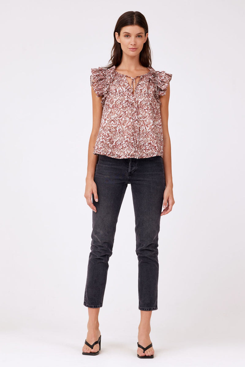 Miranda Flutter Blouse