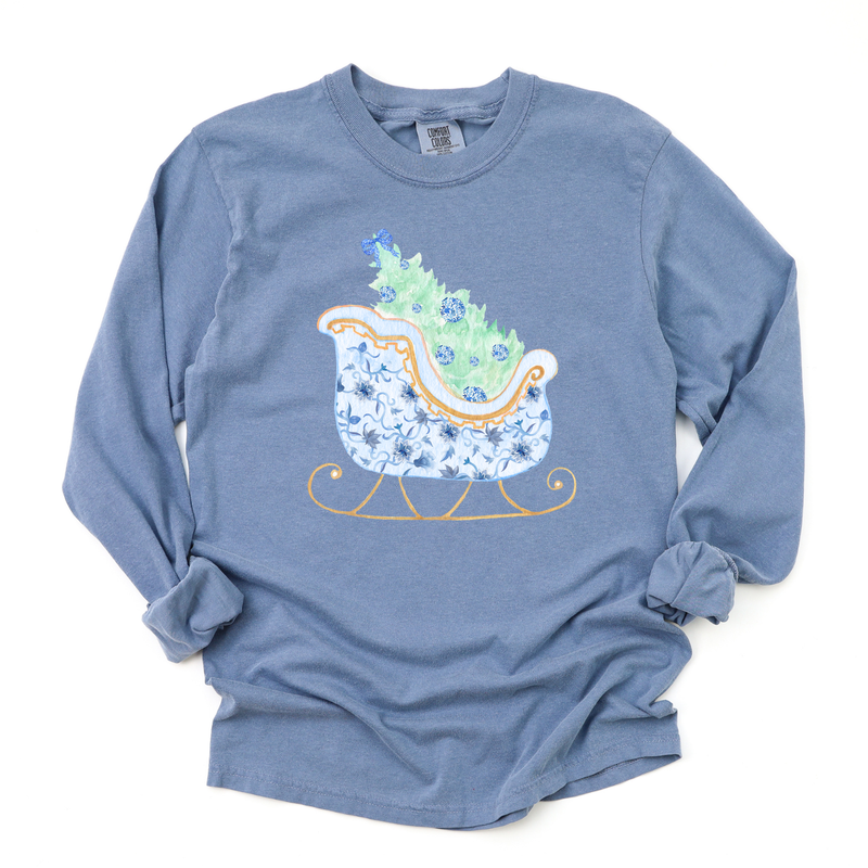 Chinoiserie Sleigh Long Sleeve