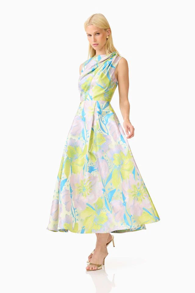 Rhea A-Line Midi Dress