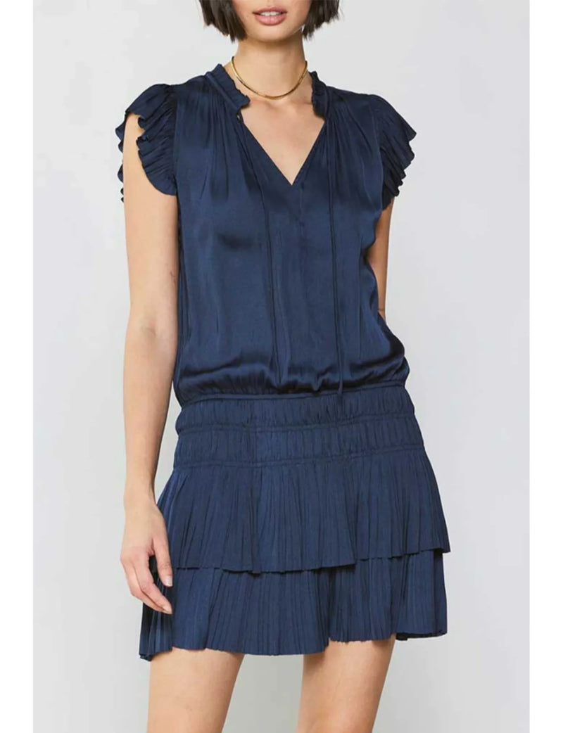 Navy Gabrielle Dress