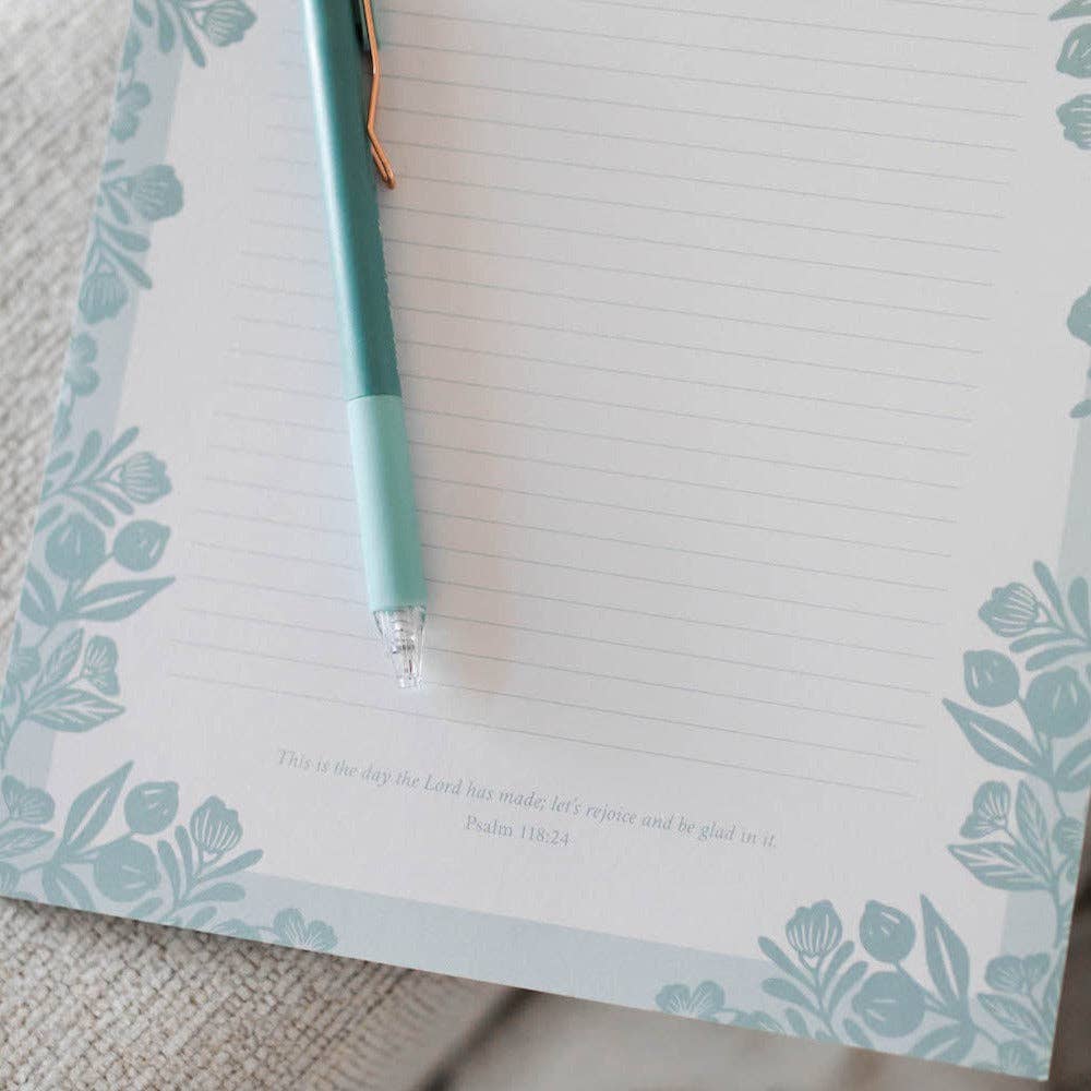 Blue Laurel Notepad