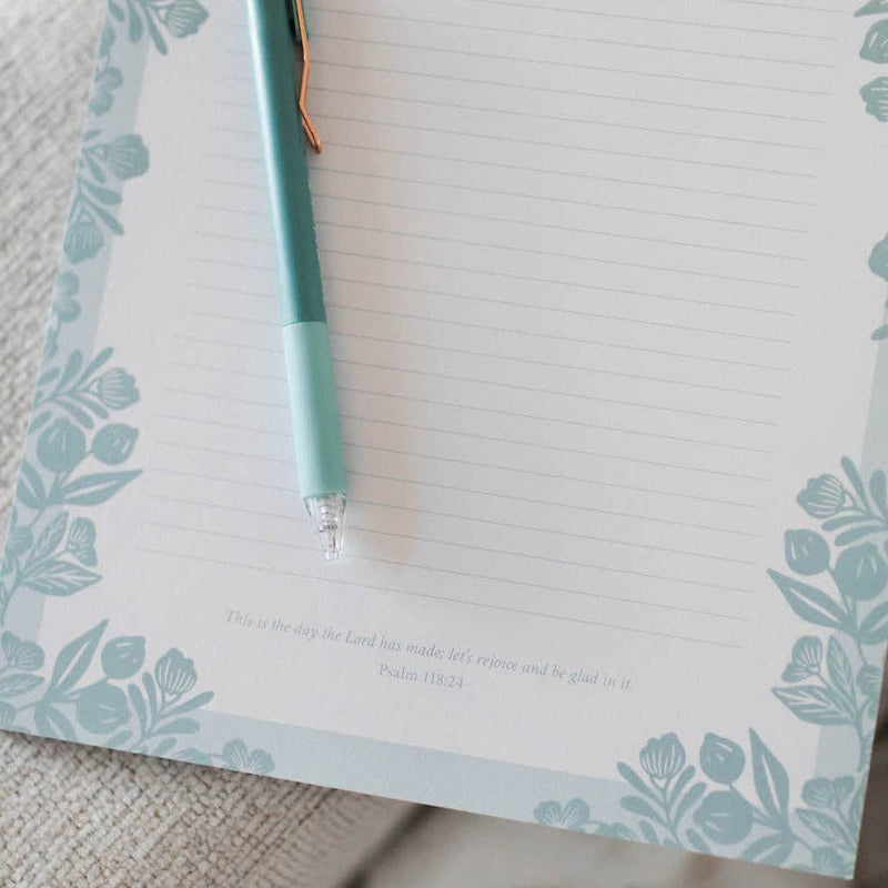 Blue Laurel Notepad