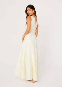 Martha Gown in Ivory Garden