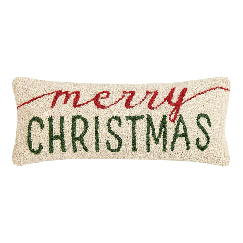 Merry Christmas Hook Pillow