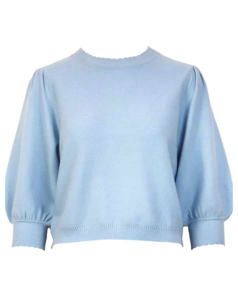 Britt Knit 3/4 Sleeve Top