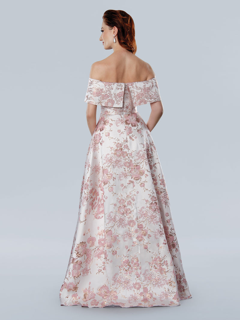 Antique Rose Gown - SC-25303