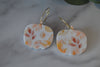 Pumpkin Leaf Earrings