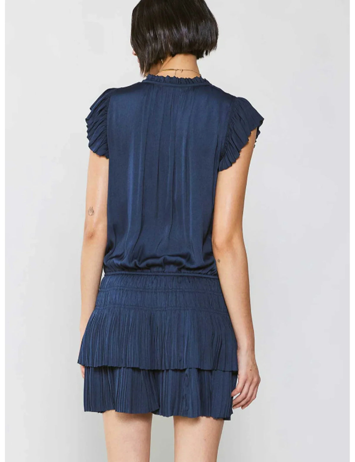 Navy Gabrielle Dress