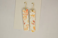 Fall Leaf Bar Earrings