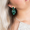 Green Showstopper Earrings