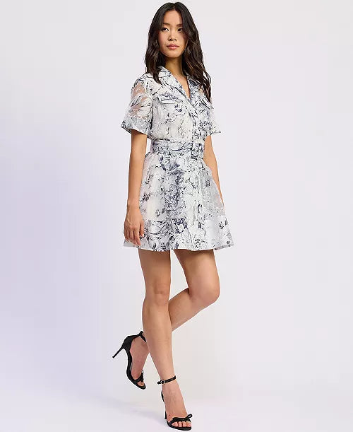 Cyrus V-Neck Mini Dress