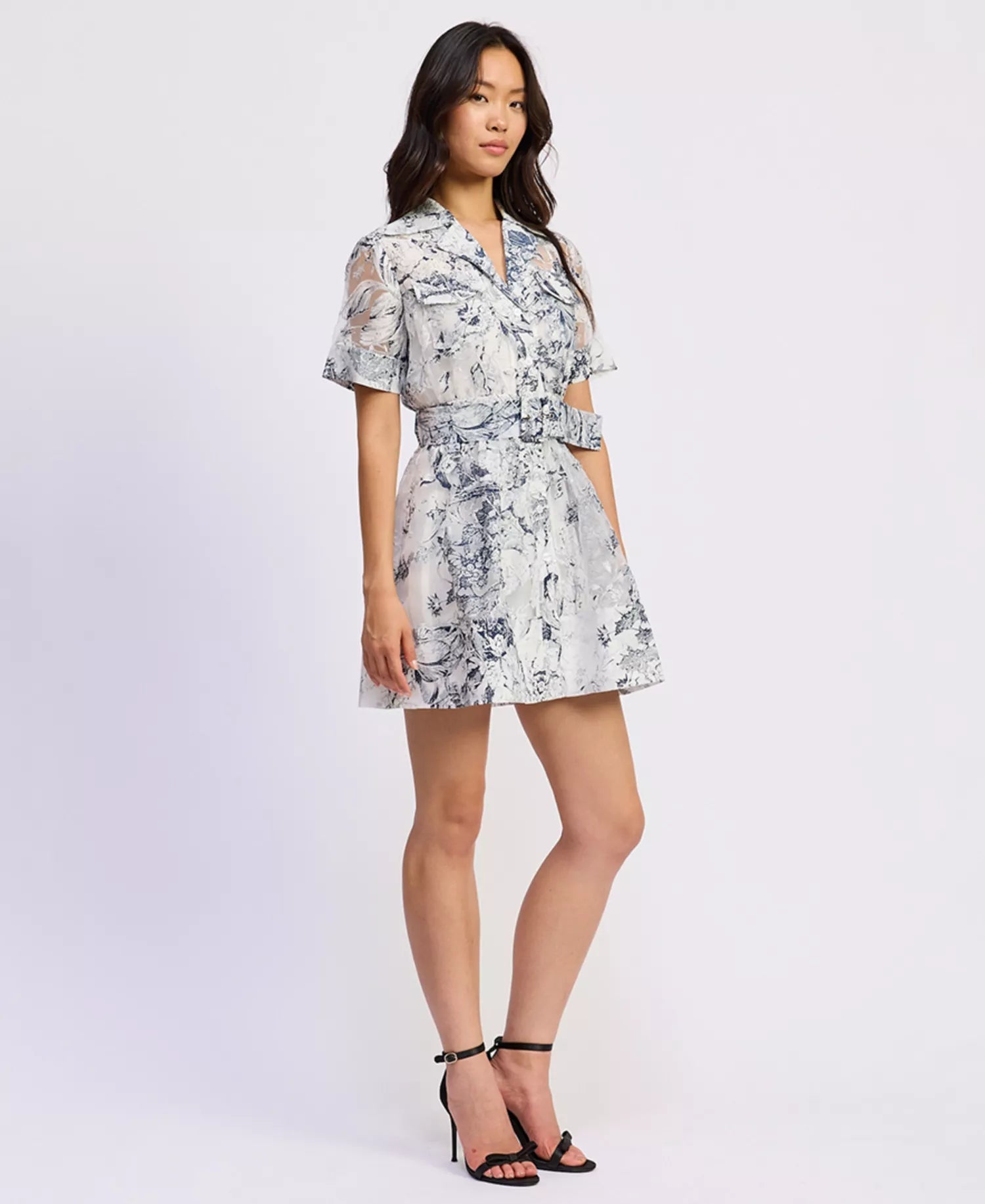 cyrus mini dress Cyrus Mini Dress in Floral Poppy | Color - Red / XL
