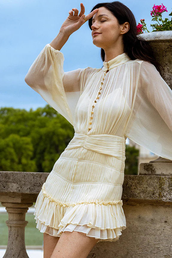 Kayla Dress | Ivory