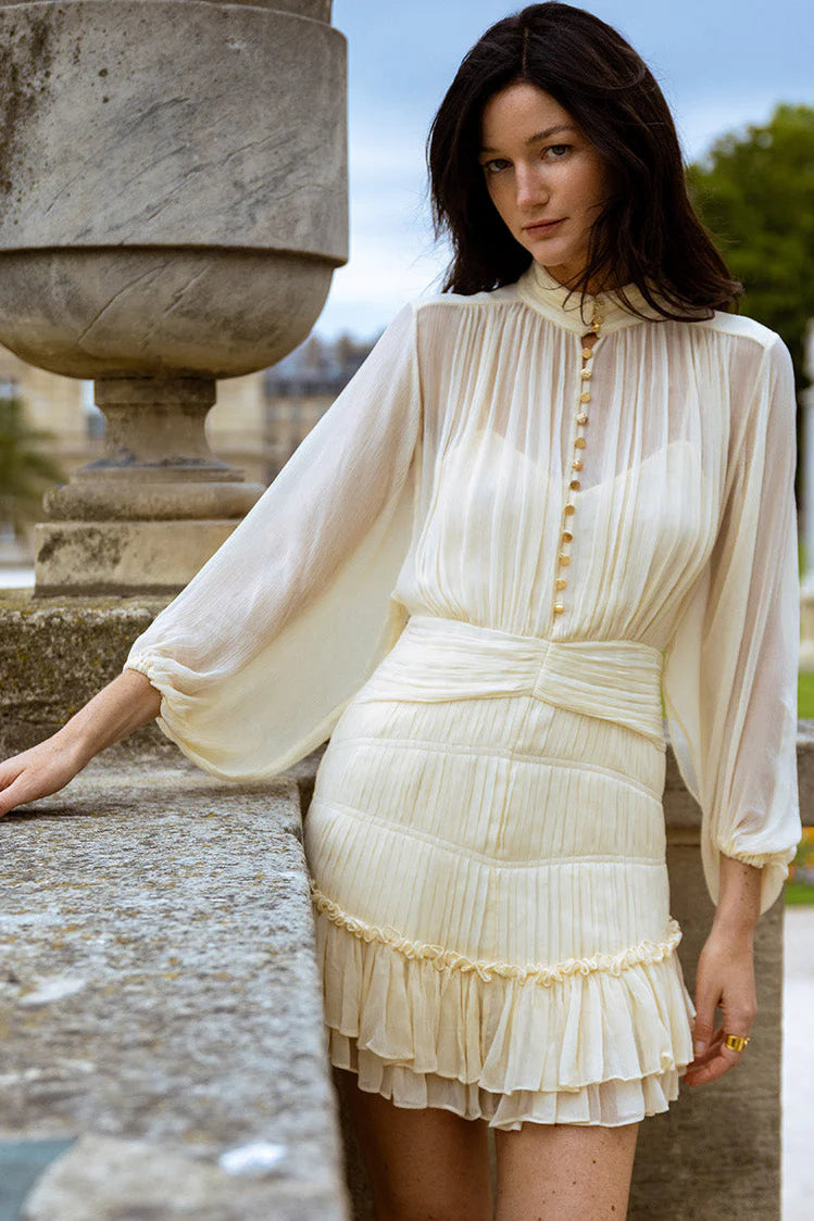 Kayla Dress | Ivory