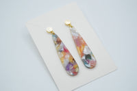 Colorful Tortoiseshell Earrings