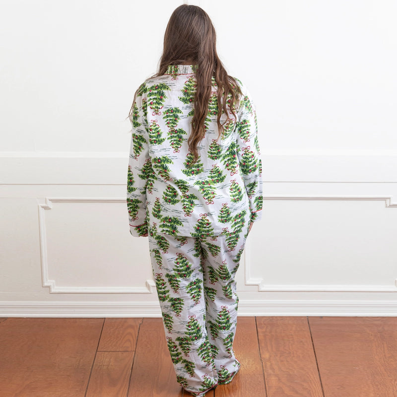 Evergreens Flannel Pj Set