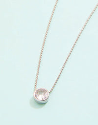 Lighthouse Necklace 18" Silver