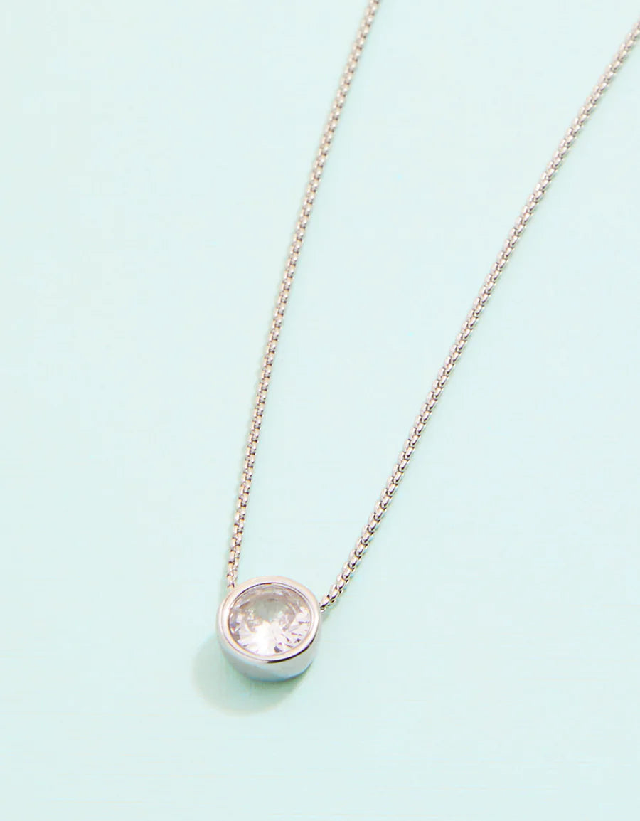 Lighthouse Necklace 18" Silver