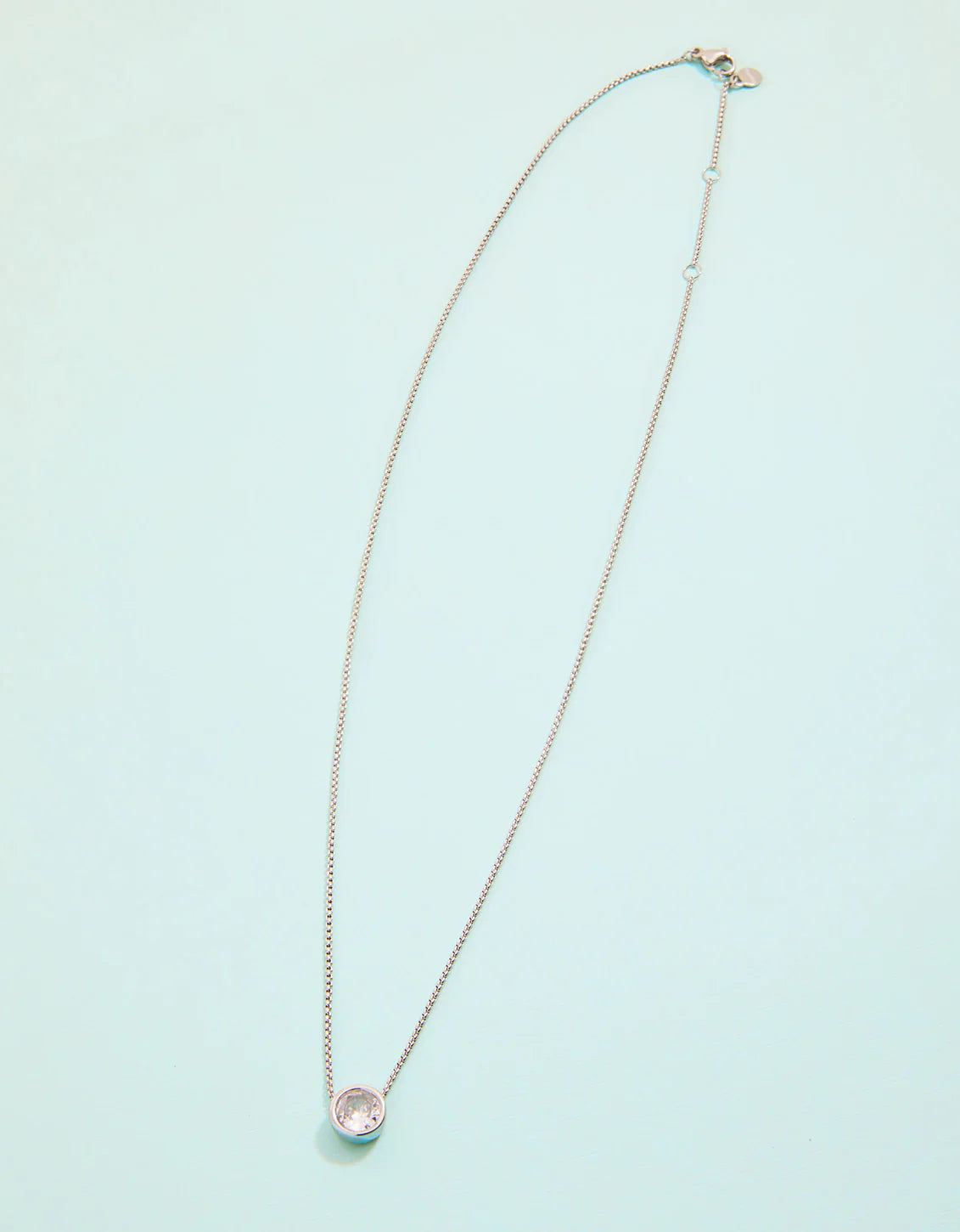 Lighthouse Necklace 18" Silver