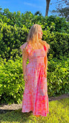 Sunset Toile Smocked Dress