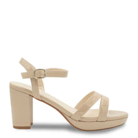 Harmon Nude Patent Sandal