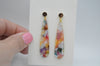 Colorful Tortoiseshell Earrings