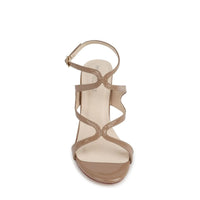 Shiloh Heel in Tan Patent