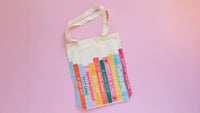 Affirmations Books Tote Bag