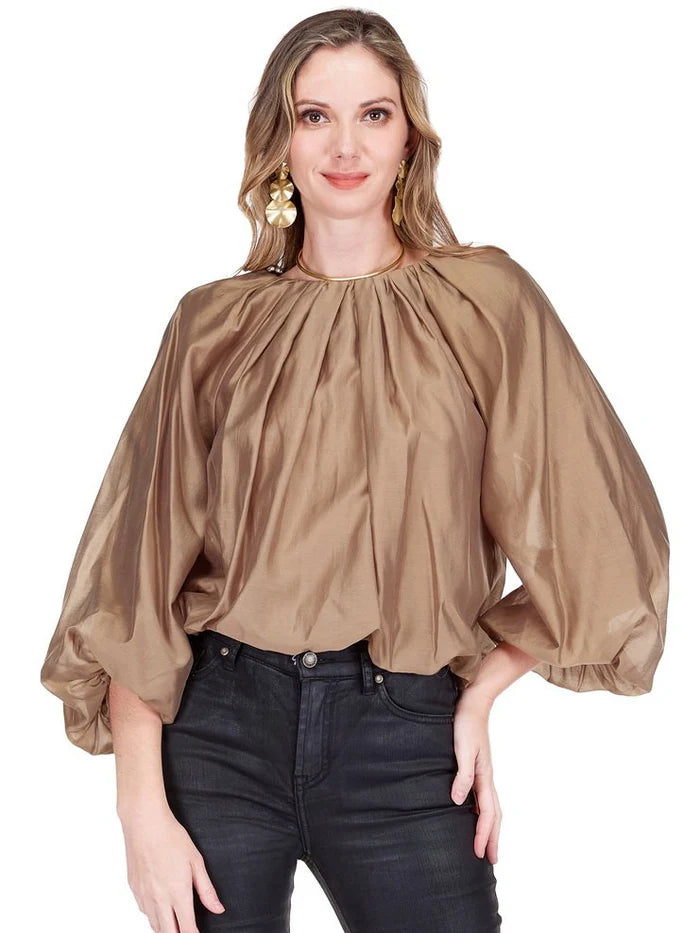Balloon Top in Camel