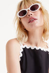 Short Black Picunela Dress