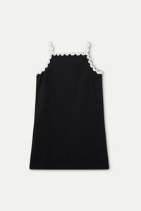 Short Black Picunela Dress