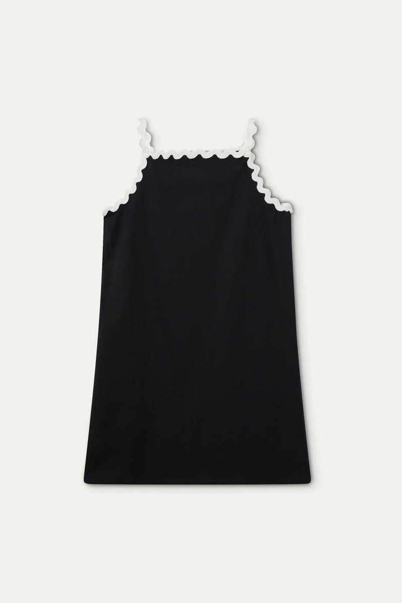 Short Black Picunela Dress